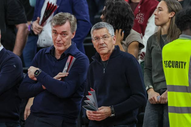 Herbert Hainer (FC Bayern Muenchen, Praesident), GER, FC Bayern Basketball vs. Anadolu Efes Istanbul, Basketball, Euroleague, 31. Spieltag, Saison 2025 2026, 12.03.2026, GER, FC Bayern Basketball vs. Anadolu Efes Istanbul, Basketball, Euroleague, 31. Spieltag, Saison 2025 2026, 12.03.2026 Muenchen Copyright: xEibner-Pressefoto JennixMaulx EP_JML