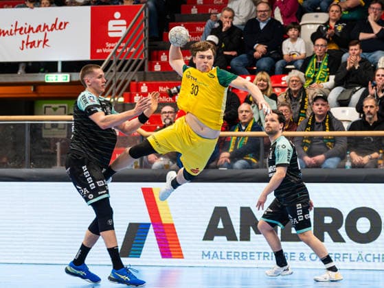 Moritz Boekenkamp (VfL Eintracht Hagen, 30) beim Torwurf VfL Eintracht Hagen vs. HC Oppenweiler Backnang , Handball, 2. Bundesliga, 24. Spieltag, Saison 2025 2026, 13.03.2026 VfL Eintracht Hagen vs. HC Oppenweiler Backnang , Handball, 2. Bundesliga, 24. Spieltag, Saison 2025 2026, 13.03.2026 Hagen Copyright: xEibner-Pressefoto DamianxKruczynx EP_DKI