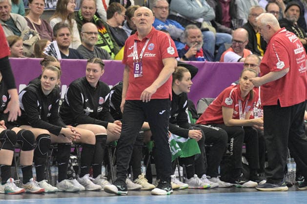 Herbert Mueller (Thueringer HC, Trainer) Thueringer HC vs. HSG Blomberg-Lippe, Handball, Frauen, DHB Pokal Haushahn Final 4, Finale, Saison 2025 2026, 15.03.2026 Thueringer HC vs. HSG Blomberg-Lippe, Handball, Frauen, DHB Pokal Haushahn Final 4, Finale, Saison 2025 2026, 15.03.2026 Stuttgart Copyright: xEibner-Pressefoto TobiasxBaurx EP_TBR