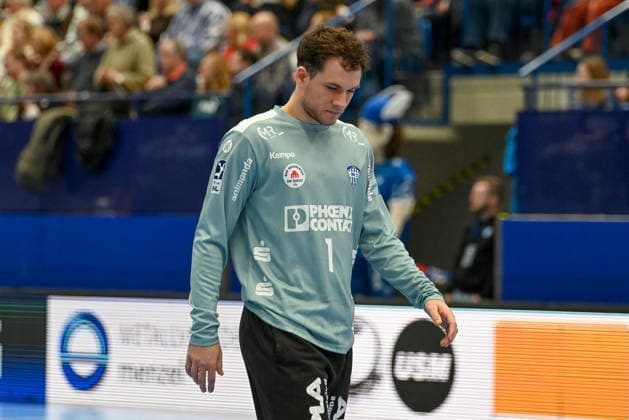 Constantin Moestl (TBV Lemgo Lippe, 01) TBV Lemgo Lippe vs. Frisch Auf Goeppingen, Handball, 1. Bundesliga, 25. Spieltag, Saison 2025 2026, 15.03.2026, TBV Lemgo Lippe vs. Frisch Auf Goeppingen, Handball, 1. Bundesliga, 25. Spieltag, Saison 2025 2026, 15.03.2026 Lemgo Copyright: xEibner-Pressefoto RobertxGertzenx EP_RGN