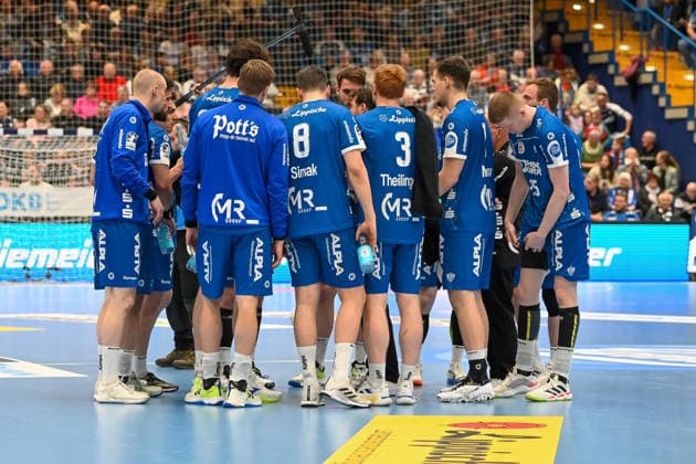 TBV Lemgo Lippe, Team TBV Lemgo Lippe vs. Frisch Auf Goeppingen, Handball, 1. Bundesliga, 25. Spieltag, Saison 2025 2026, 15.03.2026, TBV Lemgo Lippe vs. Frisch Auf Goeppingen, Handball, 1. Bundesliga, 25. Spieltag, Saison 2025 2026, 15.03.2026 Lemgo Copyright: xEibner-Pressefoto RobertxGertzenx EP_RGN