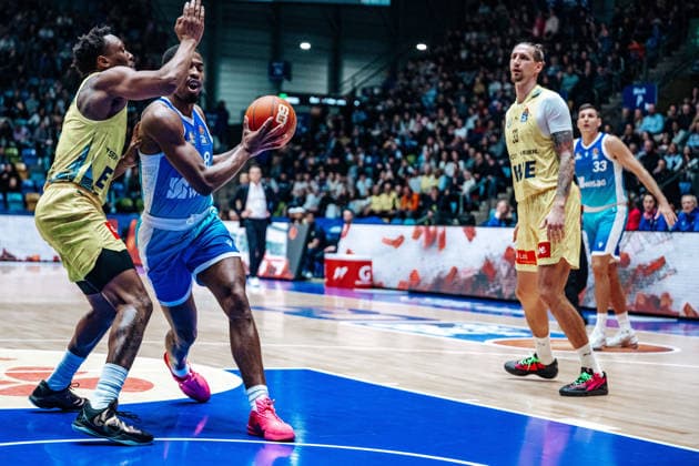 William Christmas (Skyliners Frankfurt, 08) GER, Skyliners Frankfurt vs. EWE Baskets Oldenburg, easycredit BBL, Bundesliga, 24 Spieltag, Saison 2025 2026. 15.03.2026 Eibner-Pressefoto Attila Ziga GER, Skyliners Frankfurt vs. EWE Baskets Oldenburg, easycredit BBL, Bundesliga, 24 Spieltag, Saison 2025 2026. 15.03.2026 Frankfurt am Main Copyright: xEibner-Pressefotox EP_AZA