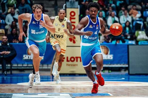 Malick Kordel (Skyliners Frankfurt, 04) GER, Skyliners Frankfurt vs. EWE Baskets Oldenburg, easycredit BBL, Bundesliga, 24 Spieltag, Saison 2025 2026. 15.03.2026 Eibner-Pressefoto Attila Ziga GER, Skyliners Frankfurt vs. EWE Baskets Oldenburg, easycredit BBL, Bundesliga, 24 Spieltag, Saison 2025 2026. 15.03.2026 Frankfurt am Main Copyright: xEibner-Pressefotox EP_AZA