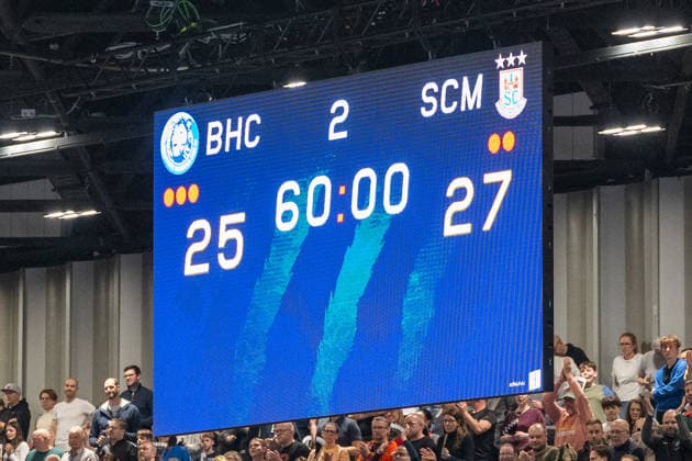 Der SC Magdeburg gewinnt kanpp mit 27:25 gegen den BHC. Bergischer HC 06 vs. SC Magdeburg, Handball, DAIKIN Handballbundesliga, 25. Spieltag, Saison 2025 2026, 15.03.2026 Bergischer HC 06 vs. SC Magdeburg, Handball, DAIKIN Handballbundesliga, 25. Spieltag, Saison 2025 2026, 15.03.2026 Duesseldorf Copyright: xEibner-Pressefoto ThomasxHaeslerx EP_THR