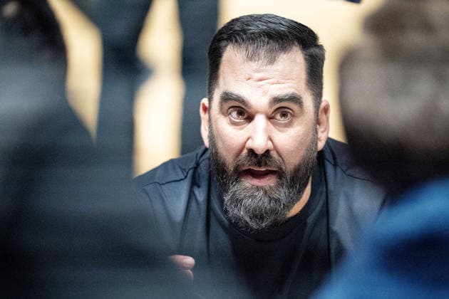 Ramon Diaz Sanchez (Headcoach Basketball Loewen Braunschweig) GER, Basketball Loewen Braunschweig gegen VET-CONCEPT Gladiators Trier, Basketball, easyCredit BBL, Woche 24, Spielzeit 2025 26, 15.03.2026 GER, Basketball Loewen Braunschweig gegen VET-CONCEPT Gladiators Trier, Basketball, easyCredit BBL, Woche 24, Spielzeit 2025 26, 15.03.2026 Braunschweig Copyright: xEibner-Pressefoto DanielxREINELTx EP_DRT