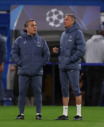 . - Paris Saint-Germain FC press conference, PK, Pressekonferenz and Training Session, MD-1, UEFA Champions League, Round Of 16, 2nd Leg, Chelsea FC v Paris Saint-Germain FC, Stamford Bridge Stadium, London, UK - 16th March 2026. Daniel Weir Crystal Pix Luis Enrique Manager of Paris Saint-Germain. - Paris Saint-Germain FC Press Conference and Training Session, MD-1, UEFA Champions League, Round Of 16, 2nd Leg, Chelsea FC v Paris Saint-Germain FC, Stamford Bridge Stadium, London, UK - 16th March 2026. Daniel Weir Crystal Pix London Stamford Bridge Stadium UK Copyright: xDanielxWeirx CP_PSG_Press Conference_Training_160326_DW58