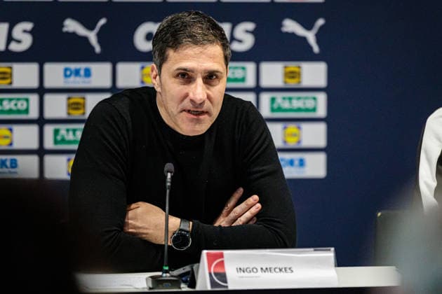 Pressekonferenz nach dem Spiel, Ingo Meckes (Vorstand Deutscher Handball Bund DHB) GER, Deutschland (GER) vs. Aegypten (EGY), Handball, Laenderspiel, Spielzeit 2025 2026, 19.03.2026 GER, Deutschland (GER) vs. Aegypten (EGY), Handball, Laenderspiel, Spielzeit 2025 2026, 19.03.2026 Dortmund Copyright: xEibner-Pressefoto JanxRollingerx EP_JSK