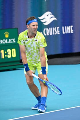 March 20, 2026, Miami Gardens, Florida, USA: Casper Ruud (NOR) serves the ball during the 2nd round men s singles match, at the Miami Open on March 20, 2026, at Hard Rock Stadium in Miami Gardens, Florida. 2026 Miami Open, Miami Gardens, USA - 30 Mar 2026 - ZUMAsd3_ 20260320_znp_sd3_034 Copyright: xMichelexEvexSandbergx