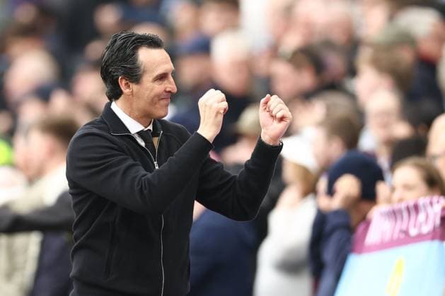 Unai Emery Manager of Aston Villa Aston Villa v West Ham United, Premier League, Football, Villa Park, Birmingham, UK - 22 Mar 2026Birmingham Villa Park United Kingdom EDITORIAL USE ONLY No use with unauthorised audio, video, data, fixture lists, club league logos or live services. Online in-match use limited to 120 images, no video emulation. No use in betting, games or single club league player publications. Copyright: xRyanxBrowne Shutterstockx 16783328eb