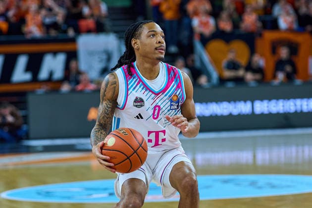 Jalen Finch (Telecom Baskets Bonn, 00) GER, ratiopharm ulm vs. Telekom Baskets Bonn, Basketball, 25. Spieltag, EasyCredit BBL, Spielzeit 2025 2026, 23.03.2026 GER, ratiopharm ulm vs. Telekom Baskets Bonn, Basketball, 25. Spieltag, EasyCredit BBL, Spielzeit 2025 2026, 23.03.2026 Neu-Ulm Copyright: xEibner-Pressefoto GeraldxOelze-dexStoppanyx EP_ODS