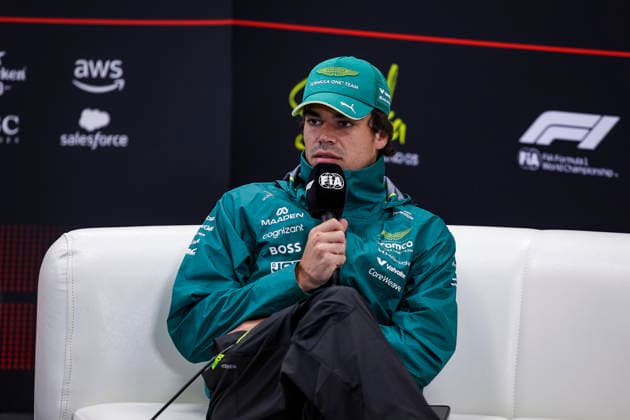 F1 - JAPANESE GRAND PRIX 2026 STROLL Lance (can), Aston Martin F1 Team Honda AMR26, portrait press conference, PK, Pressekonferenz during the Formula 1 Japanese Grand Prix 2026, 3rd round of the 2026 Formula One World Championship, WM, Weltmeisterschaft from March 27 to 29, 2026 on the Suzuka Circuit, in Suzuka, Japan - SuzukaJapan Copyright: xXavixBonillax