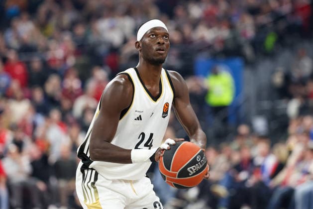 Mbaye Ndiaye (LDLC ASVEL Villeurbanne, 24), GER, FC Bayern Basketball vs. LDLC ASVEL Villeurbanne, Basketball, Euroleague, 34. Spieltag, Saison 2025 2026, 26.03.2026, GER, FC Bayern Basketball vs. LDLC ASVEL Villeurbanne, Basketball, Euroleague, 34. Spieltag, Saison 2025 2026, 26.03.2026 Muenchen Copyright: xEibner-Pressefoto JennixMaulx EP_JML