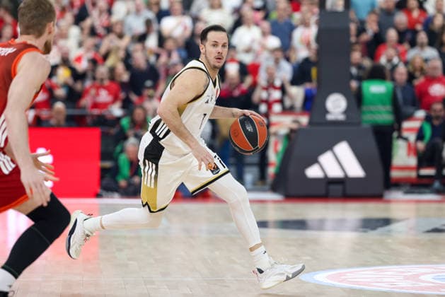 Thomas Heurtel (LDLC ASVEL Villeurbanne, 07), GER, FC Bayern Basketball vs. LDLC ASVEL Villeurbanne, Basketball, Euroleague, 34. Spieltag, Saison 2025 2026, 26.03.2026, GER, FC Bayern Basketball vs. LDLC ASVEL Villeurbanne, Basketball, Euroleague, 34. Spieltag, Saison 2025 2026, 26.03.2026 Muenchen Copyright: xEibner-Pressefoto JennixMaulx EP_JML