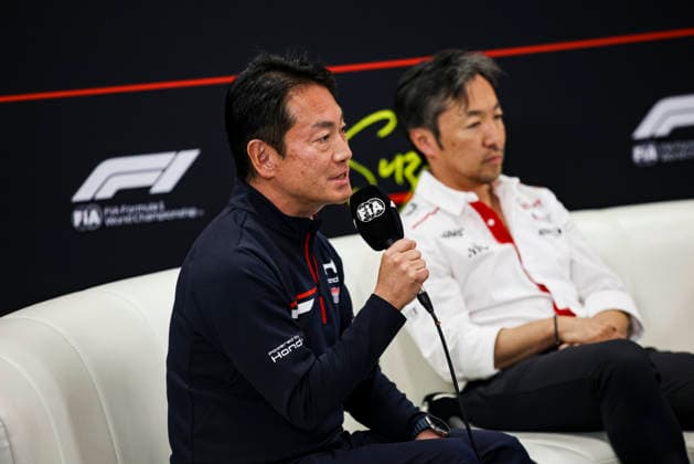 F1 - JAPANESE GRAND PRIX 2026 WATANABE Koji (jap), President of Honda Racing Corporation, portrait press conference, PK, Pressekonferenz during the Formula 1 Japanese Grand Prix 2026, 3rd round of the 2026 Formula One World Championship, WM, Weltmeisterschaft from March 27 to 29, 2026 on the Suzuka Circuit, in Suzuka, Japan - SuzukaJapan Copyright: xXavixBonillax
