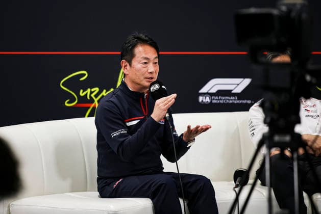 F1 - JAPANESE GRAND PRIX 2026 WATANABE Koji (jap), President of Honda Racing Corporation, portrait press conference, PK, Pressekonferenz during the Formula 1 Japanese Grand Prix 2026, 3rd round of the 2026 Formula One World Championship, WM, Weltmeisterschaft from March 27 to 29, 2026 on the Suzuka Circuit, in Suzuka, Japan - SuzukaJapan Copyright: xXavixBonillax