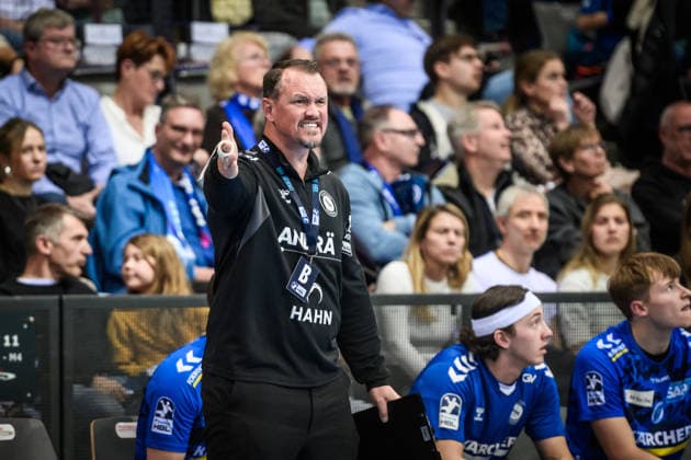 Misha Kaufmann (TVB Stuttgart, Trainer) GER, TVB Stuttgart - TBV Lemgo Lippe, DAIKIN HBL, Handball, Bundesliga, 26. Spieltag, Spielzeit 2025 2026, 29.03.2026 GER, TVB Stuttgart - TBV Lemgo Lippe, DAIKIN HBL, Handball, Bundesliga, 26. Spieltag, Spielzeit 2025 2026, 29.03.2026 Stuttgart Copyright: xSandyxDinkelackerx EP_SDR