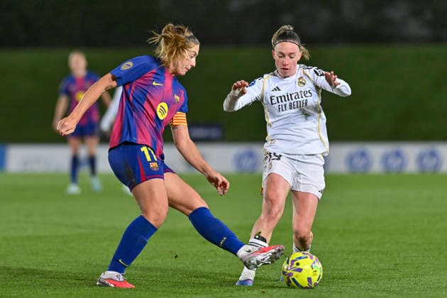 March 30, 2026, Madrid, Madrid, Spain: ALEXIA PUTELLAS SEGURA of FC Barcelona, Barca Femenino in action during the Spanish Women League, Liga F, football match played between REAL MADRID 0 Vs FC BARCELONA 3 at Alfredo Di Stefano stadium on march 29, 2026, in Valdebebas, Madrid, Spain. Spanish Women League REAL MADRID 0 Vs FC BARCELONA 3 (03.29.26) - ZUMAc312 20260330_zsp_c312_047 Copyright: xOscarxManuelxSanchezx