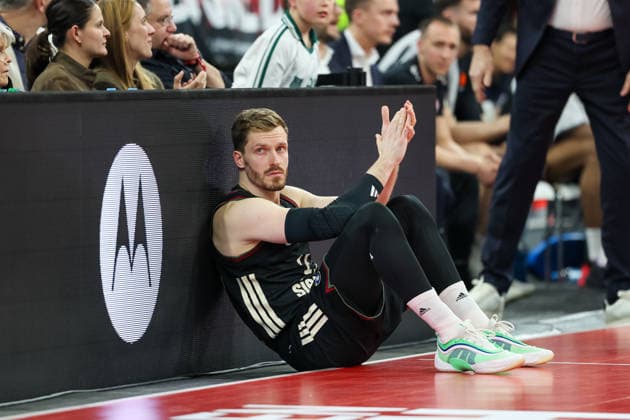 Andreas Obst (FC Bayern Basketball, 13), GER, FC Bayern Basketball vs. Fenerbahce Beko Istanbul, Basketball, Euroleague, 35. Spieltag, Saison 2025 2026, 01.04.2026, GER, FC Bayern Basketball vs. Fenerbahce Beko Istanbul, Basketball, Euroleague, 35. Spieltag, Saison 2025 2026, 01.04.2026 Muenchen Copyright: xEibner-Pressefoto JennixMaulx EP_JML