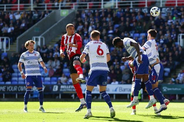 Ryan One of Lincoln City scoring a goal (1-0) Reading v Lincoln City, Sky Bet League One, Football, Select Car Leasing Stadium, Reading, UK - 06 Apr 2026Reading Select Car Leasing Stadium United Kingdom EDITORIAL USE ONLY No use with unauthorised audio, video, data, fixture lists, club league logos or live services. Online in-match use limited to 120 images, no video emulation. No use in betting, games or single club league player publications. Copyright: xSimonxDael Shutterstockx 16811828z