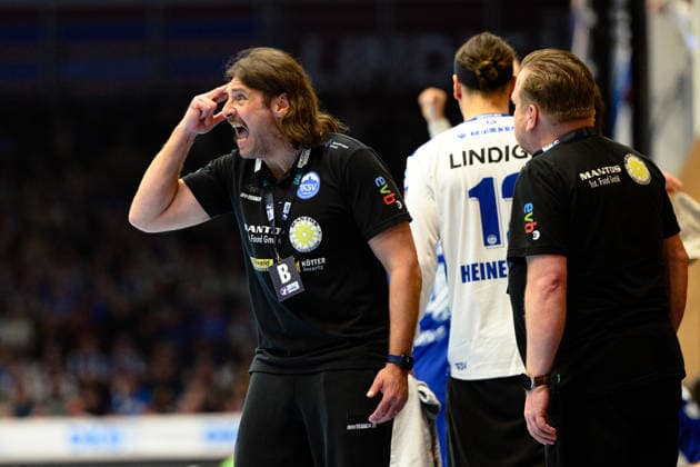 Sebastian Hinze (ThSV Eisenach, Trainer) GER, ThSV Eisenach gegen TSV Hannover-Burgdorf, 1. Daikin Handballbundesliga, Handball, 28.Spieltag, Saison 2025 2026, 19.00 Uhr, 10.04.2026 GER, ThSV Eisenach gegen TSV Hannover-Burgdorf, 1. Daikin Handballbundesliga, Handball, 28.Spieltag, Saison 2025 2026, 19.00 Uhr, 10.04.2026 Eisenach Copyright: xEibner-Pressefoto MartinxHerbstx EP_MHT