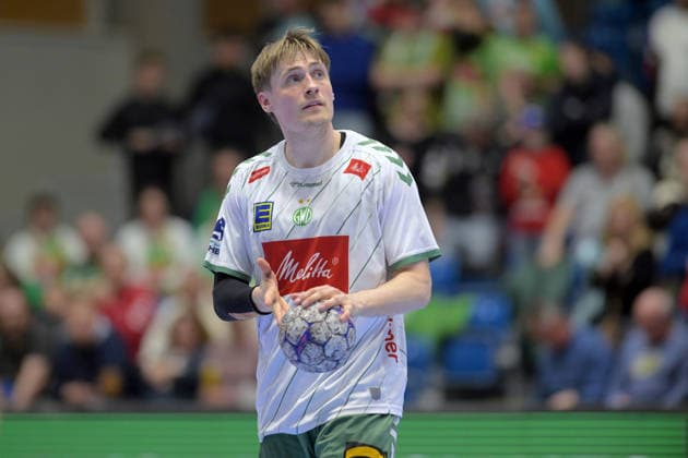 Morten Hempel Jensen (GWD Minden 9) enttaeuscht, frustriert, Emotion , GER, MT Melsungen - TSV GWD Minden, Handball, 1. Bundesliga, 28. Spieltag, Saison 2025 2026, 10.04.2026, GER, MT Melsungen - TSV GWD Minden, Handball, 1. Bundesliga, 28. Spieltag, Saison 2025 2026, 10.04.2026 Kassel Copyright: xEibner-Pressefotox xRolandxSippex EP_RSL
