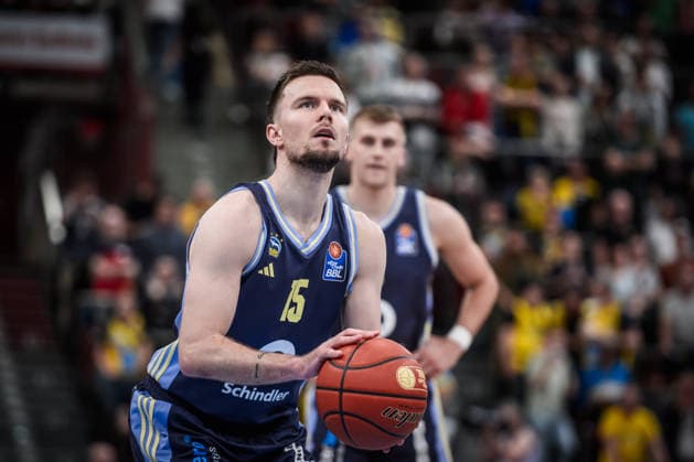 Martin Hermannsson (ALBA Berlin, 15) GER, MHP Riesen Ludwigsburg vs. ALBA Berlin, Basketball Bundesliga, easycredit BBL, 29. Spieltag, Spielzeit 2025 2026, 11.04.2026 GER, MHP Riesen Ludwigsburg vs. ALBA Berlin, Basketball Bundesliga, easycredit BBL, 29. Spieltag, Spielzeit 2025 2026, 11.04.2026 Ludwigsburg Copyright: xSandyxDinkelackerx EP_SDR