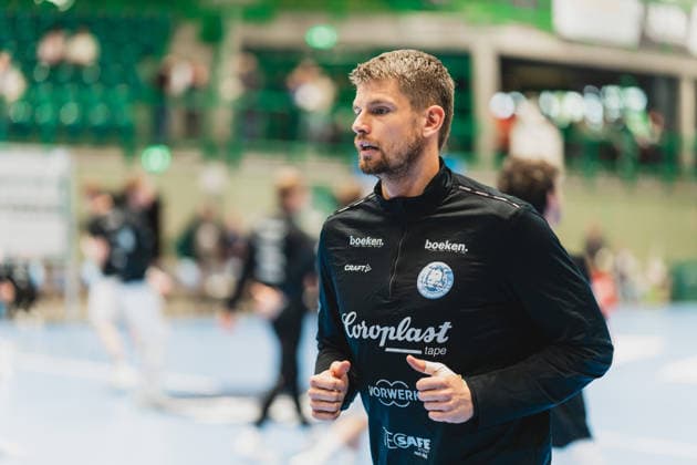 Christopher Rudeck (Bergischer HC, 01) beim warm laufen Bergischer HC vs. TVB Stuttgart, Handball, Daikin 1.HBL, 28.Spieltag, Saison 2025 26, 12.04.2026, Bergischer HC vs. TVB Stuttgart, Handball, Daikin 1.HBL, 28.Spieltag, Saison 2025 26, 12.04.2026 Wuppertal Copyright: xEibner-Pressefoto LukasxBaldygax EP_LBA