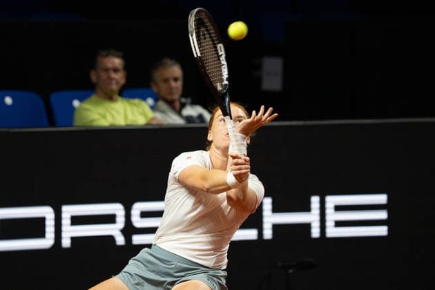 Ella Seidel (GER), GER, Elise Mertens vs. Ella Seidel, Tennis, ATP, Tennis Herren Turnier, WTA, Tennis Damen 500, Porsche Tennis Grand-Prix, 14.04.2026, GER, Elise Mertens vs. Ella Seidel, Tennis, ATP-Turnier, WTA 500, Porsche Tennis Grand-Prix, 14.04.2026, Stuttgart Copyright: xEibner-Pressefoto EdwardxCheungx EP_ECG