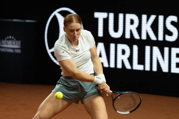 Ella Seidel (GER), GER, Elise Mertens vs. Ella Seidel, Tennis, ATP, Tennis Herren Turnier, WTA, Tennis Damen 500, Porsche Tennis Grand-Prix, 14.04.2026, GER, Elise Mertens vs. Ella Seidel, Tennis, ATP-Turnier, WTA 500, Porsche Tennis Grand-Prix, 14.04.2026, Stuttgart Copyright: xEibner-Pressefoto EdwardxCheungx EP_ECG