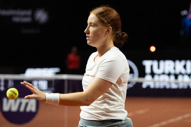 Ella Seidel (GER), GER, Elise Mertens vs. Ella Seidel, Tennis, ATP, Tennis Herren Turnier, WTA, Tennis Damen 500, Porsche Tennis Grand-Prix, 14.04.2026, GER, Elise Mertens vs. Ella Seidel, Tennis, ATP-Turnier, WTA 500, Porsche Tennis Grand-Prix, 14.04.2026, Stuttgart Copyright: xEibner-Pressefoto EdwardxCheungx EP_ECG