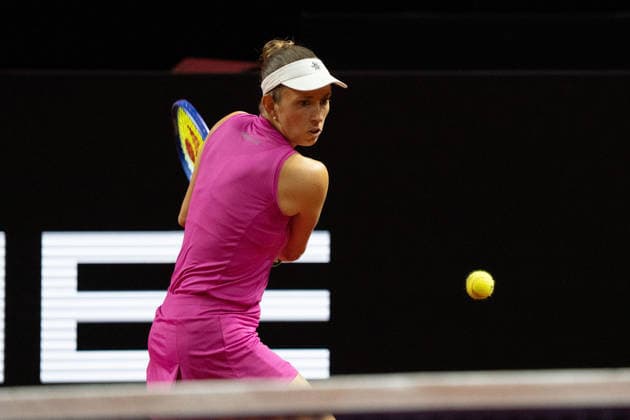 Elise Mertens (BEL), GER, Elise Mertens vs. Ella Seidel, Tennis, ATP, Tennis Herren Turnier, WTA, Tennis Damen 500, Porsche Tennis Grand-Prix, 14.04.2026, GER, Elise Mertens vs. Ella Seidel, Tennis, ATP-Turnier, WTA 500, Porsche Tennis Grand-Prix, 14.04.2026, Stuttgart Copyright: xEibner-Pressefoto EdwardxCheungx EP_ECG