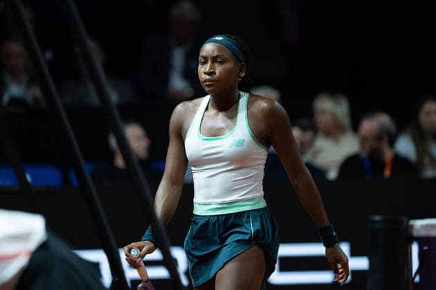Coco Gauff (USA) im Bild, GER, Liudmila Samsonova vs. Coco Gauff, Tennis, ATP, Tennis Herren Turnier, WTA, Tennis Damen 500, Porsche Tennis Grand-Prix, 15.04.2026, GER, Liudmila Samsonova vs. Coco Gauff, Tennis, ATP-Turnier, WTA 500, Porsche Tennis Grand-Prix, 15.04.2026, Stuttgart Copyright: xEibner-Pressefoto EdwardxCheungx EP_ECG