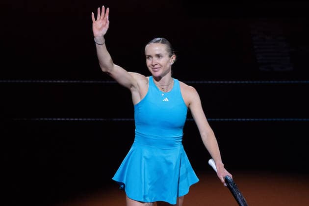 Elina Svitolina (UKR), Freude, Emotion, Jubel, Geste, GER, Linda Noskova vs. Elina Svitolina, Tennis, ATP, Tennis Herren Turnier, WTA, Tennis Damen 500, Porsche Tennis Grand-Prix, Viertelfinale, 15.04.2026, GER, Linda Noskova vs. Elina Svitolina, Tennis, ATP-Turnier, WTA 500, Porsche Tennis Grand-Prix, Viertelfinale, 15.04.2026, Stuttgart Copyright: xEibner-Pressefoto EdwardxCheungx EP_ECG
