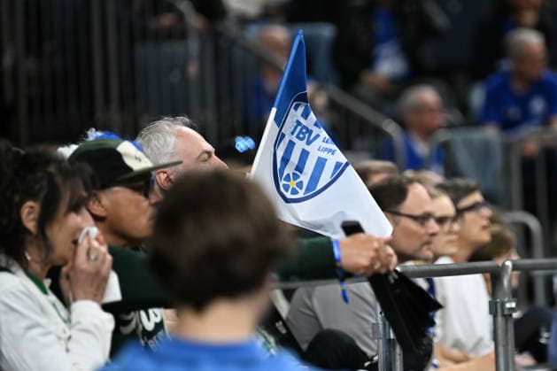 GER, Lanxess Arena Koeln, HBL, LIDL FINAL4, Men, Spiel um Platz 3, TBV Lemgo Lippe vs. SC Magdeburg 19.04.2026, Lanxess Arena , Koeln , GER, Lanxess Arena Koeln, HBL, LIDL FINAL4, Men, Spiel um Platz 3, TBV Lemgo Lippe vs. SC Magdeburg , im Bild: Fans Lemgo