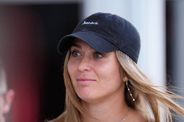 April 20, 2026, Madrid, Madrid, Spain: Paula Badosa of Spain attends her press conference, PK, Pressekonferenz during the Media Day for the Mutua Madrid Open 2026, ATP, Tennis Herren Masters 1000 and WTA, Tennis Damen 1000, at La Caja Magica on April 20, 2026 in Madrid, Spain. Mutua Madrid Open 2026 - Day 1 - ZUMAa181 20260420_zaa_a181_066 Copyright: xDennisxAgyemanx