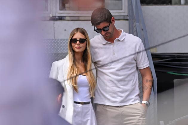 April 23, 2026, Madrid, Madrid, Spain: ASHLYN CASTRO model and Wife of THIBAUT COURTOIS player of REAL MADRID CF, has been attending the matches of the Mutua Madrid Open 2026, ATP, Tennis Herren Masters 1000 and WTA, Tennis Damen 1000 tennis tournament, celebrated at Caja Magica on April 22, 2026 in Madrid, Spain. Madrid Spain - ZUMAc312 20260423_zsp_c312_167 Copyright: xOscarxManuelxSanchezx