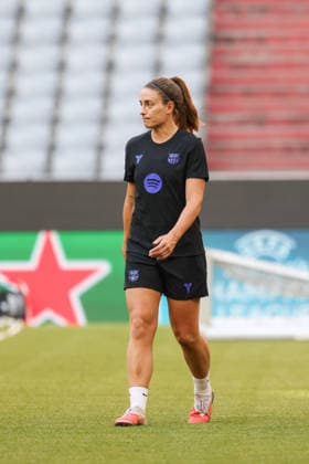 Alexia Putellas FC Barcelona, Barca 11), GER, Offizielles Abschlusstraining, FC Barcelona, Fussball, UEFA Womens Champions League, Halbfinale, Hinspiel, Saison 2025 2026, 24.04.2026, GER, Offizielles Abschlusstraining, FC Barcelona, Fussball, UEFA Womens Champions League, Halbfinale, Hinspiel, Saison 2025 2026, 24.04.2026 Muenchen Copyright: xEibner-Pressefoto JennixMaulx EP_JML