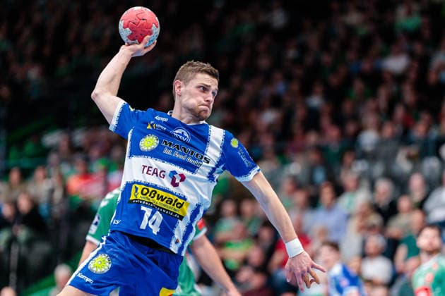 Peter Walz (ThSV Eisenach, 14) GER, GWD Minden vs. ThSV Eisenach, Handball, 1. Bundesliga, 29. Spieltag, Spielzeit 2025 2026, 24.04.2026 GER, GWD Minden vs. ThSV Eisenach, Handball, 1. Bundesliga, 29. Spieltag, Spielzeit 2025 2026, 24.04.2026 Minden Copyright: xEibner-Pressefoto JanxRollingerx EP_JSK