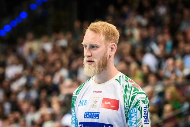 Matthias Musche (SC Magdeburg 06) GER, TVB Stuttgart - SC Magdeburg, DAIKIN HBL, Handball, Bundesliga, 29. Spieltag, Spielzeit 2025 2026, 26.04.2026 GER, TVB Stuttgart - SC Magdeburg, DAIKIN HBL, Handball, Bundesliga, 29. Spieltag, Spielzeit 2025 2026, 26.04.2026 Stuttgart Copyright: xSandyxDinkelackerx EP_SDR