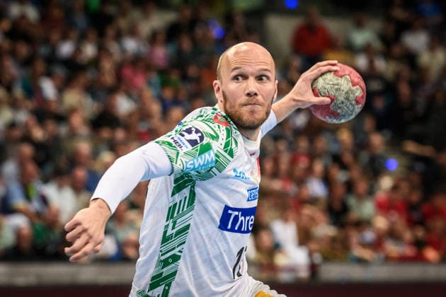 Tim Hornke (SC Magdeburg 17) GER, TVB Stuttgart - SC Magdeburg, DAIKIN HBL, Handball, Bundesliga, 29. Spieltag, Spielzeit 2025 2026, 26.04.2026 GER, TVB Stuttgart - SC Magdeburg, DAIKIN HBL, Handball, Bundesliga, 29. Spieltag, Spielzeit 2025 2026, 26.04.2026 Stuttgart Copyright: xSandyxDinkelackerx EP_SDR