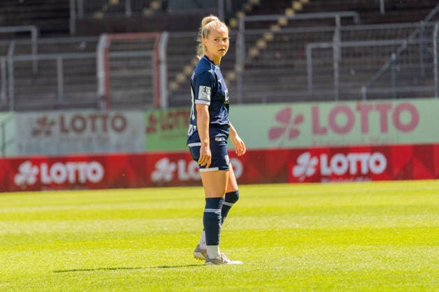 Freisteller, Portrait Anna Moczarski (VfL Bochum, 10), GER, 1. FSV Mainz 05 vs. VfL Bochum, Fussball, 2. Frauen-Bundesliga, 23. Spieltag, Saison 2025 2026, 26.04.2026, DFB REGULATIONS PROHIBIT ANY USE OF PHOTOGRAPHS AS IMAGE SEQUENCES AND OR QUASI-VIDEO, GER, 1. FSV Mainz 05 vs. VfL Bochum, Fussball, 2. Frauen-Bundesliga, 23. Spieltag, Saison 2025 2026, 26.04.2026 Mainz Copyright: xEibner-Pressefoto Jan-NiclasxGrox EP_JGG