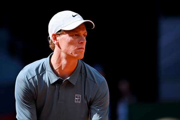 April 28, 2026, Madrid, Madrid, Spain: JANNIK SINNER of italy - NIKE during the Mutua Madrid Open 2026, ATP, Tennis Herren Masters 1000 and WTA, Tennis Damen 1000 tennis tournament, celebrated at Caja Magica on April 28, 2026 in Madrid, Spain. Mutua Madrid Open 2026 - Day 9 (04.28.26) - ZUMAc312 20260428_zsp_c312_003 Copyright: xOscarxManuelxSanchezx