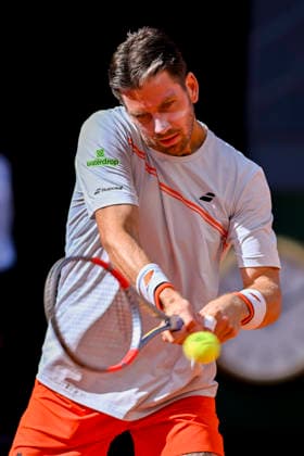 April 28, 2026, Madrid, Madrid, Spain: CAMERON NORRIE of united kingdom - K-SWISS during the Mutua Madrid Open 2026, ATP, Tennis Herren Masters 1000 and WTA, Tennis Damen 1000 tennis tournament, celebrated at Caja Magica on April 28, 2026 in Madrid, Spain. Mutua Madrid Open 2026 - Day 9 (04.28.26) - ZUMAc312 20260428_zsp_c312_041 Copyright: xOscarxManuelxSanchezx
