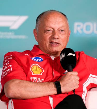 Frederic Vasseur (Scuderia Ferrari HP, Teamchef) USA, Formel 1 Weltmeisterschaft, Miami Grand Prix, Miami International Autodrome, Miami Gardens, Teams Pressekonferenz, Saison 2026, 01.05.2026 USA, Formel 1 Weltmeisterschaft, Miami Grand Prix, Miami International Autodrome, Miami Gardens, Teams Pressekonferenz, Saison 2026, 01.05.2026 Miami Gardens Copyright: xEibner-Pressefoto ScottxColemanx EP_SCN