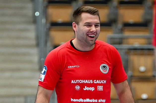 Kian Schwarzer (Eulen Ludwigshafen, 22) HSG Nordhorn-Lingen vs. Eulen Ludwigshafen, Handball, 2. Bundesliga, 30. Spieltag, Saison 2025 2026, 01.05.2026, HSG Nordhorn-Lingen vs. Eulen Ludwigshafen, Handball, 2. Bundesliga, 30. Spieltag, Saison 2025 2026, 01.05.2026 Lingen Copyright: xEibner-Pressefoto RobertxGertzenx EP_RGN