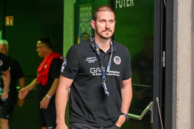 Michael Haass (Eulen Ludwigshafen, Trainer) HSG Nordhorn-Lingen vs. Eulen Ludwigshafen, Handball, 2. Bundesliga, 30. Spieltag, Saison 2025 2026, 01.05.2026, HSG Nordhorn-Lingen vs. Eulen Ludwigshafen, Handball, 2. Bundesliga, 30. Spieltag, Saison 2025 2026, 01.05.2026 Lingen Copyright: xEibner-Pressefoto RobertxGertzenx EP_RGN