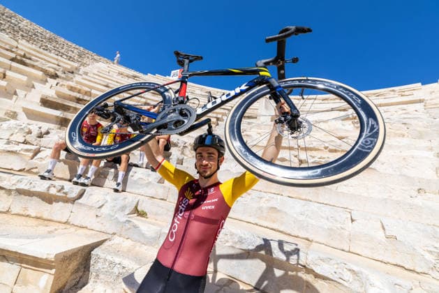 The 61st Presidential Cycling Tour of Turkiye (TUR 2026) has officially begun, starting with its opening stage in the coastal town of Cesme, Izmir. Held under the auspices of the Presidency of the Republic of Türkiye, this prestigious UCI ProSeries race brings together 23 teams and 161 world-class cyclists to compete over eight days, from April 26 to May 3, 2026...The 2026 edition unfolds across routes showcasing some of Türkiye s most striking landscapes. Starting in Cesme, the race follows the Aegean and Mediterranean coastlines, covering stages through Antalya and the southern shores before concluding in the capital, Ankara. Beyond sporting competition, the tour plays a key role in promoting Türkiye s natural and cultural richness on a global stage..This year, the race consists of 8 stages covering approximately 1,200 kilometers. Nearly 20 teams and over 150 riders from around the world are competing, under the coordination of the Turkish Cycling Federation..With the first three stages completed, the pace in the peloton has intensified and the general classification has begun to take shape. Sprint finishes and technically demanding routes have stood out, with the third stage drawing attention for its high tempo and dramatic finale..The third stage of the 61st Presidential Cycling Tour of Türkiye (TUR 2026) was won by Colombian rider Ivan Ramiro Sosa of Equipo Kern Pharma. Covering the 132.7-kilometer Marmaris-Kıran route, Sosa finished in 3 hours, 40 minutes, and 25 seconds. In the summit finish, Australian rider Sebastian Berwick of Caja Rural-Seguros RGA placed second, while French rider Nicolas Breuillard of TotalEnergies finished third..As the race progresses, challenging climbs and critical time gaps are expected to further heighten the excitement. The tour continues to deliver a compelling blend of elite competition and global vis Copyright: RizaxOzel 19081545