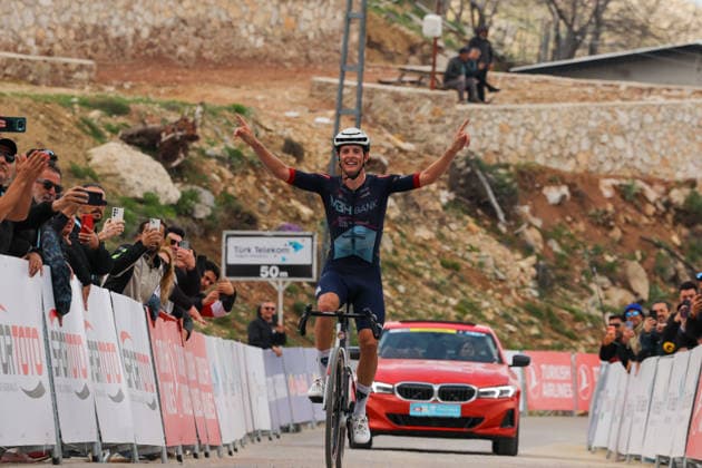 The 61st Presidential Cycling Tour of Turkiye (TUR 2026) has officially begun, starting with its opening stage in the coastal town of Cesme, Izmir. Held under the auspices of the Presidency of the Republic of Türkiye, this prestigious UCI ProSeries race brings together 23 teams and 161 world-class cyclists to compete over eight days, from April 26 to May 3, 2026...The 2026 edition unfolds across routes showcasing some of Türkiye s most striking landscapes. Starting in Cesme, the race follows the Aegean and Mediterranean coastlines, covering stages through Antalya and the southern shores before concluding in the capital, Ankara. Beyond sporting competition, the tour plays a key role in promoting Türkiye s natural and cultural richness on a global stage..This year, the race consists of 8 stages covering approximately 1,200 kilometers. Nearly 20 teams and over 150 riders from around the world are competing, under the coordination of the Turkish Cycling Federation..With the first three stages completed, the pace in the peloton has intensified and the general classification has begun to take shape. Sprint finishes and technically demanding routes have stood out, with the third stage drawing attention for its high tempo and dramatic finale..The third stage of the 61st Presidential Cycling Tour of Türkiye (TUR 2026) was won by Colombian rider Ivan Ramiro Sosa of Equipo Kern Pharma. Covering the 132.7-kilometer Marmaris-Kıran route, Sosa finished in 3 hours, 40 minutes, and 25 seconds. In the summit finish, Australian rider Sebastian Berwick of Caja Rural-Seguros RGA placed second, while French rider Nicolas Breuillard of TotalEnergies finished third..As the race progresses, challenging climbs and critical time gaps are expected to further heighten the excitement. The tour continues to deliver a compelling blend of elite competition and global vis Copyright: RizaxOzel 19081548