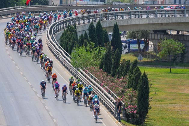The 61st Presidential Cycling Tour of Turkiye (TUR 2026) has officially begun, starting with its opening stage in the coastal town of Cesme, Izmir. Held under the auspices of the Presidency of the Republic of Türkiye, this prestigious UCI ProSeries race brings together 23 teams and 161 world-class cyclists to compete over eight days, from April 26 to May 3, 2026...The 2026 edition unfolds across routes showcasing some of Türkiye s most striking landscapes. Starting in Cesme, the race follows the Aegean and Mediterranean coastlines, covering stages through Antalya and the southern shores before concluding in the capital, Ankara. Beyond sporting competition, the tour plays a key role in promoting Türkiye s natural and cultural richness on a global stage..This year, the race consists of 8 stages covering approximately 1,200 kilometers. Nearly 20 teams and over 150 riders from around the world are competing, under the coordination of the Turkish Cycling Federation..With the first three stages completed, the pace in the peloton has intensified and the general classification has begun to take shape. Sprint finishes and technically demanding routes have stood out, with the third stage drawing attention for its high tempo and dramatic finale..The third stage of the 61st Presidential Cycling Tour of Türkiye (TUR 2026) was won by Colombian rider Ivan Ramiro Sosa of Equipo Kern Pharma. Covering the 132.7-kilometer Marmaris-Kıran route, Sosa finished in 3 hours, 40 minutes, and 25 seconds. In the summit finish, Australian rider Sebastian Berwick of Caja Rural-Seguros RGA placed second, while French rider Nicolas Breuillard of TotalEnergies finished third..As the race progresses, challenging climbs and critical time gaps are expected to further heighten the excitement. The tour continues to deliver a compelling blend of elite competition and global vis Copyright: RizaxOzel 19081549