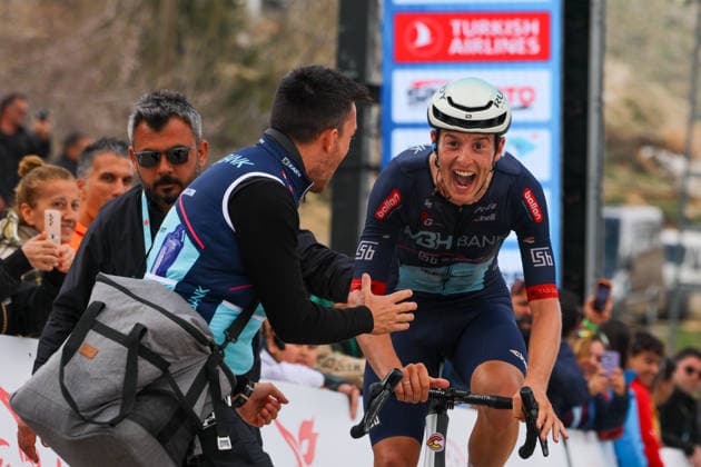 The 61st Presidential Cycling Tour of Turkiye (TUR 2026) has officially begun, starting with its opening stage in the coastal town of Cesme, Izmir. Held under the auspices of the Presidency of the Republic of Türkiye, this prestigious UCI ProSeries race brings together 23 teams and 161 world-class cyclists to compete over eight days, from April 26 to May 3, 2026...The 2026 edition unfolds across routes showcasing some of Türkiye s most striking landscapes. Starting in Cesme, the race follows the Aegean and Mediterranean coastlines, covering stages through Antalya and the southern shores before concluding in the capital, Ankara. Beyond sporting competition, the tour plays a key role in promoting Türkiye s natural and cultural richness on a global stage..This year, the race consists of 8 stages covering approximately 1,200 kilometers. Nearly 20 teams and over 150 riders from around the world are competing, under the coordination of the Turkish Cycling Federation..With the first three stages completed, the pace in the peloton has intensified and the general classification has begun to take shape. Sprint finishes and technically demanding routes have stood out, with the third stage drawing attention for its high tempo and dramatic finale..The third stage of the 61st Presidential Cycling Tour of Türkiye (TUR 2026) was won by Colombian rider Ivan Ramiro Sosa of Equipo Kern Pharma. Covering the 132.7-kilometer Marmaris-Kıran route, Sosa finished in 3 hours, 40 minutes, and 25 seconds. In the summit finish, Australian rider Sebastian Berwick of Caja Rural-Seguros RGA placed second, while French rider Nicolas Breuillard of TotalEnergies finished third..As the race progresses, challenging climbs and critical time gaps are expected to further heighten the excitement. The tour continues to deliver a compelling blend of elite competition and global vis Copyright: RizaxOzel 19081551
